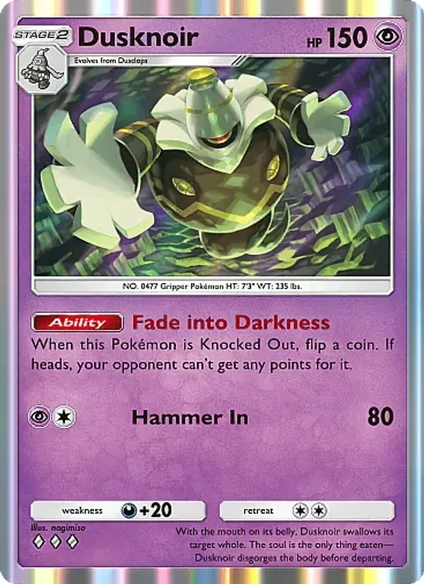 105 Dusknoir – Mega Rising