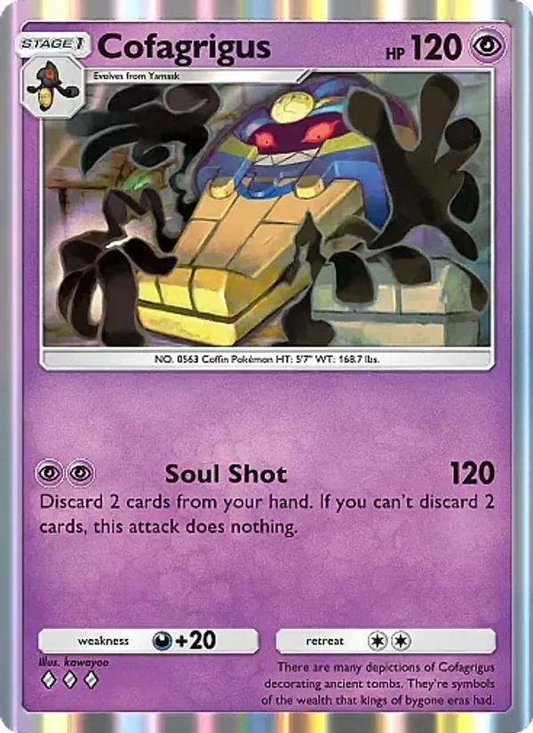 111 Cofagrigus – Mega Rising