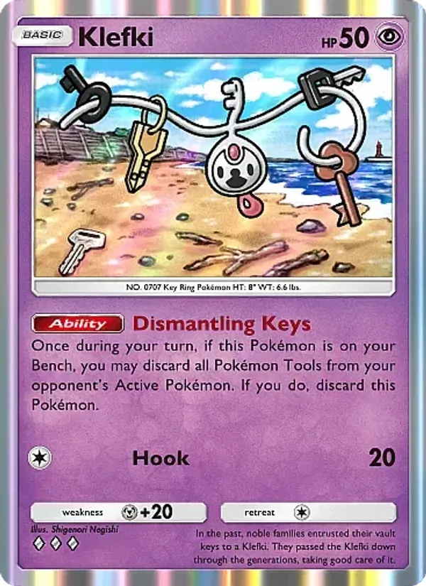 120 Klefki – Mega Rising