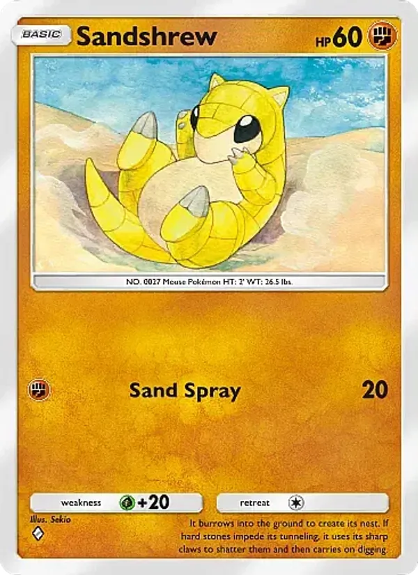 122 Sandshrew – Mega Rising