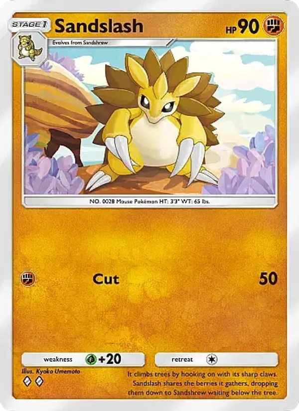 123 Sandslash – Mega Rising