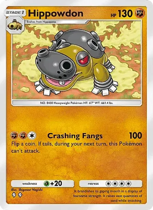129 Hippowdon – Mega Rising