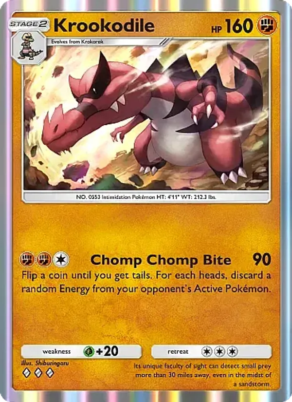 132 Krookodile – Mega Rising