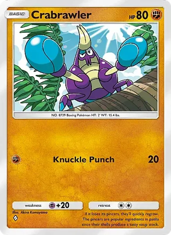 139 Crabrawler – Mega Rising