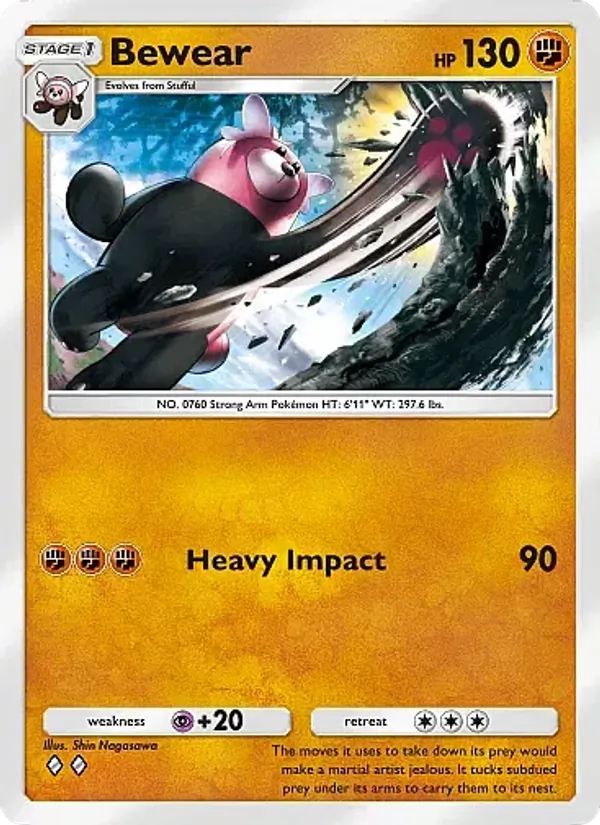142 Bewear – Mega Rising