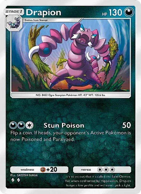 153 Drapion – Mega Rising