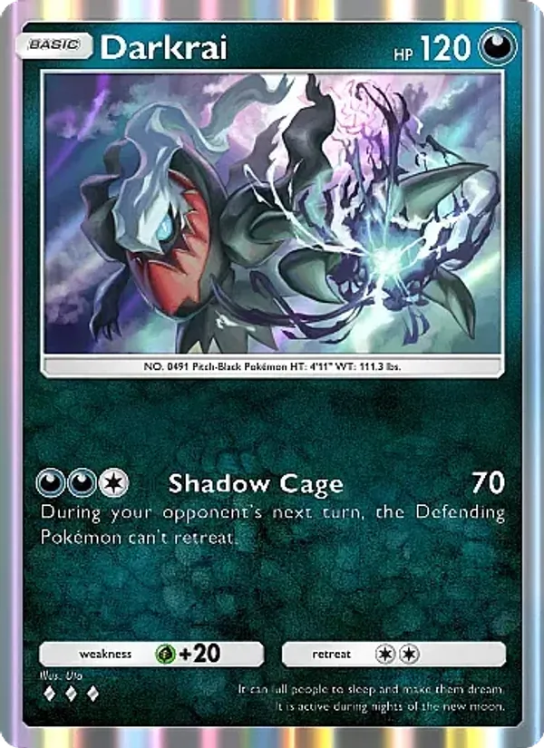 154 Darkrai – Mega Rising