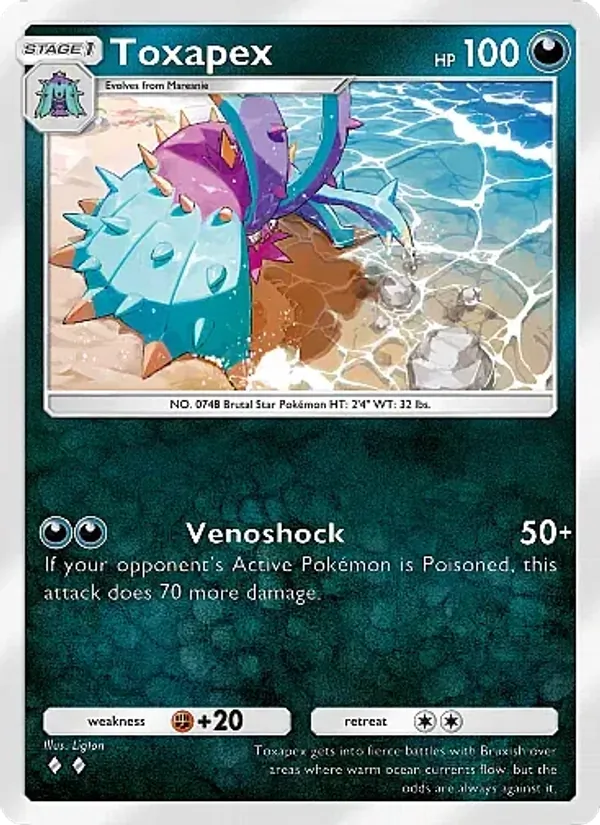 162 Toxapex – Mega Rising