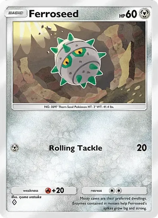166 Ferroseed – Mega Rising