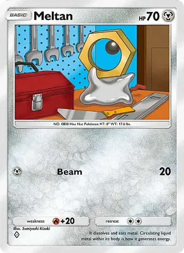 173 Meltan – Mega Rising