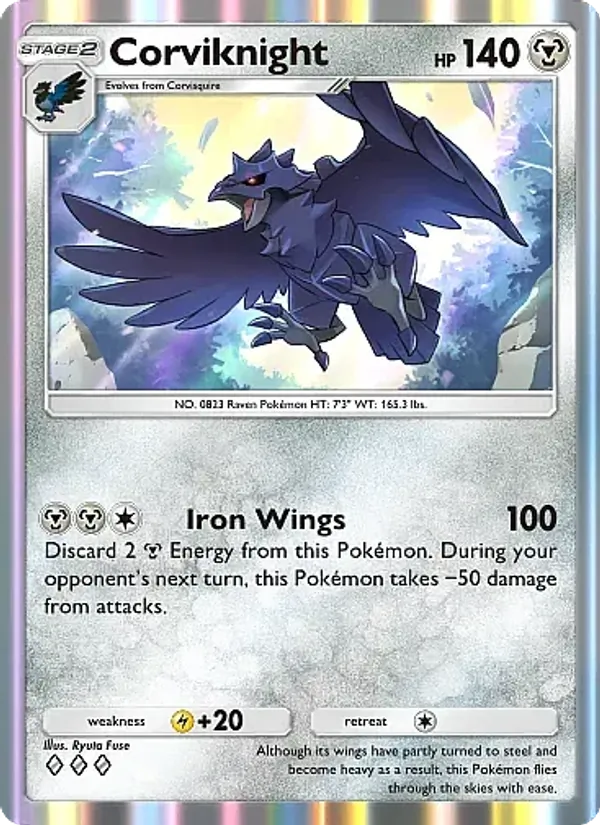 175 Corviknight – Mega Rising