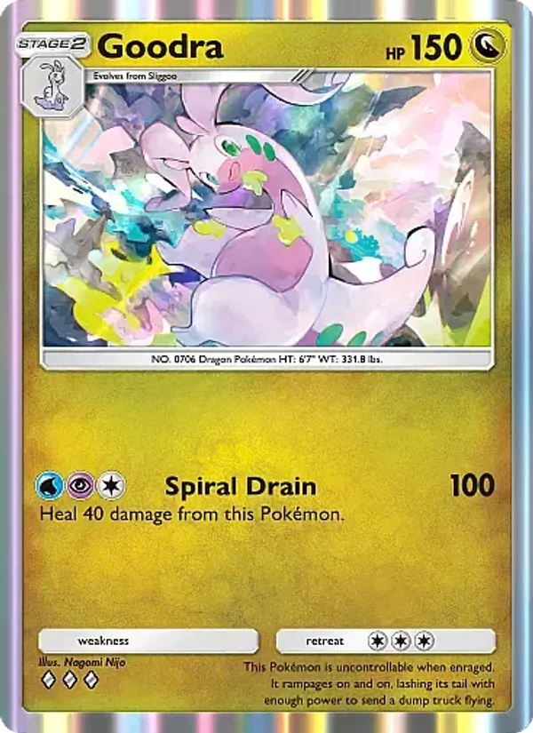 179 Goodra – Mega Rising