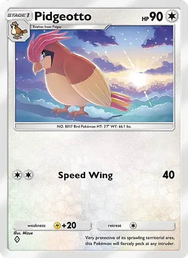 181 Pidgeotto – Mega Rising