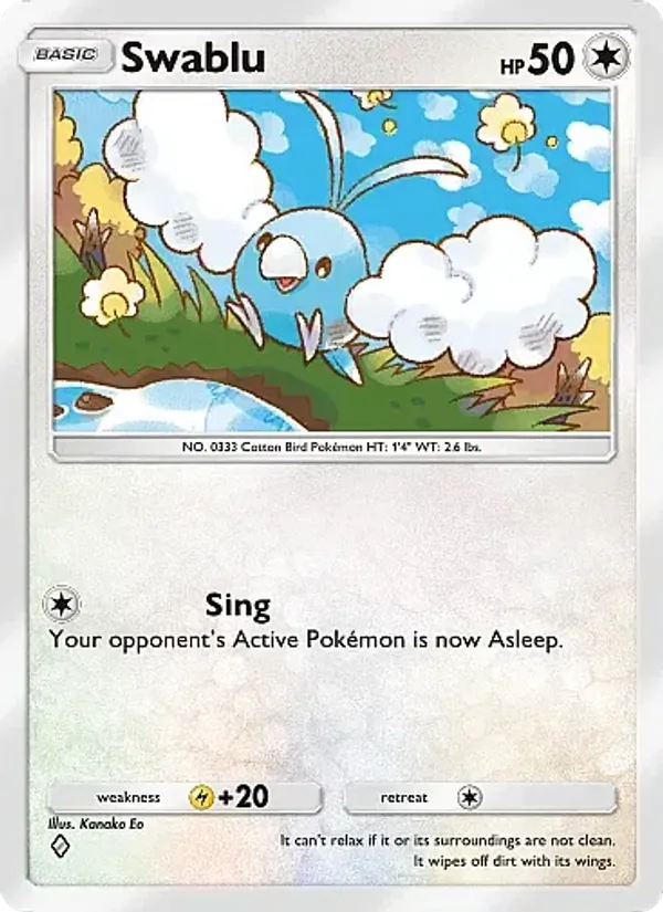 196 Swablu – Mega Rising