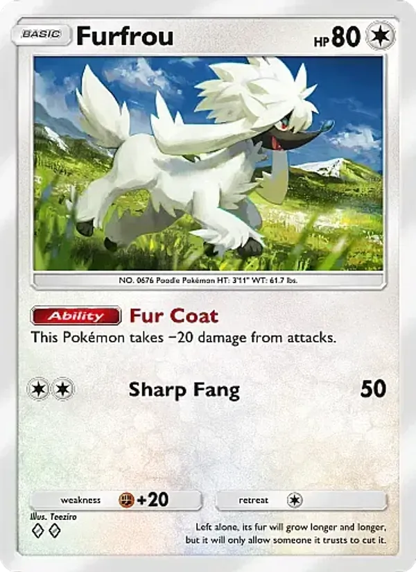 206 Furfrou – Mega Rising