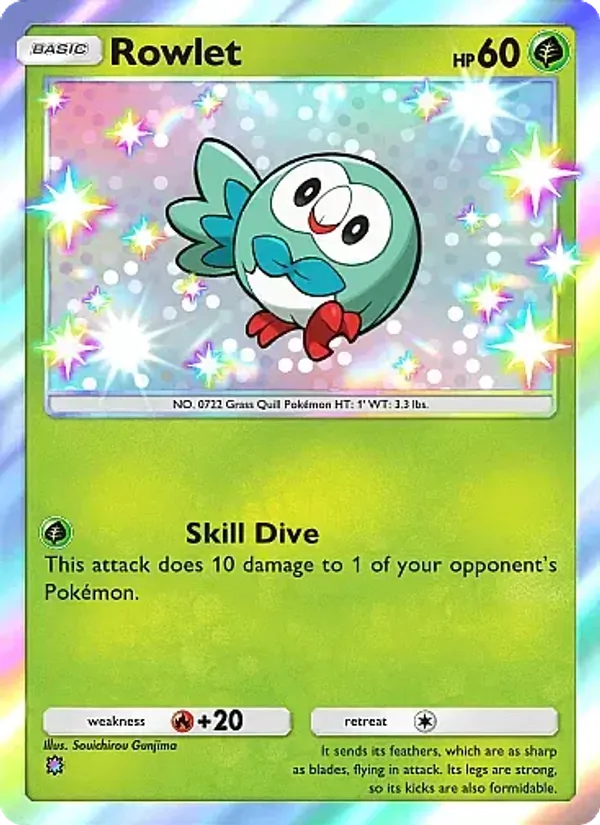 290 Rowlet – Mega Rising