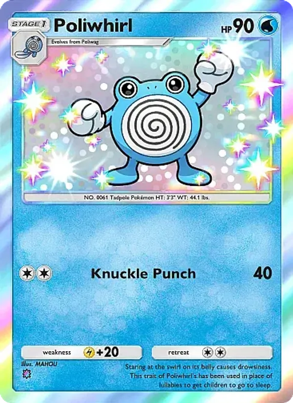296 Poliwhirl – Mega Rising