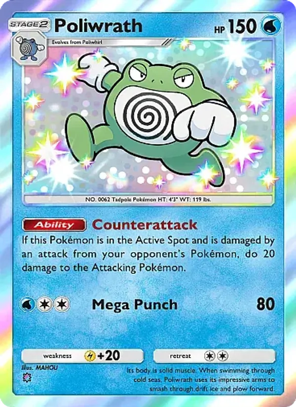 297 Poliwrath – Mega Rising