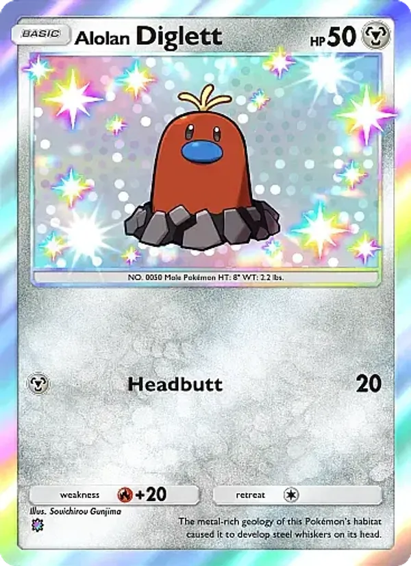311 Alolan Diglett – Mega Rising