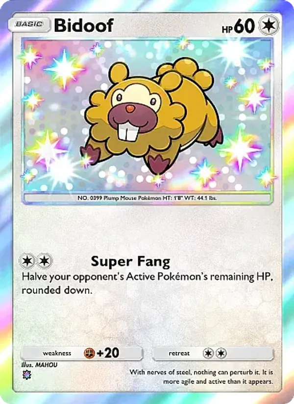 316 Bidoof – Mega Rising