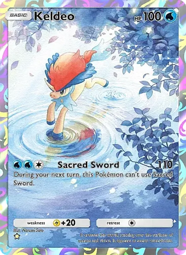 235 Keldeo – Mega Rising