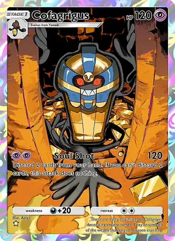 238 Cofagrigus – Mega Rising