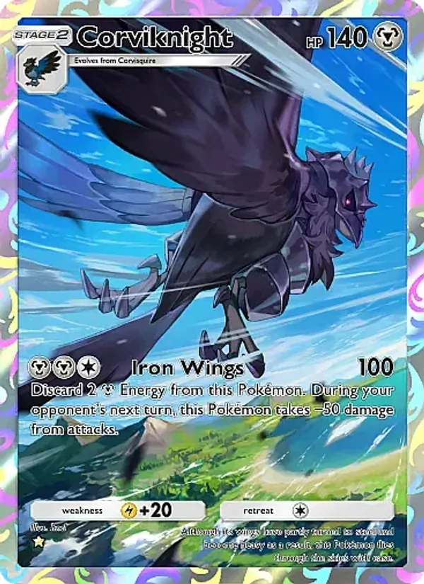 246 Corviknight – Mega Rising