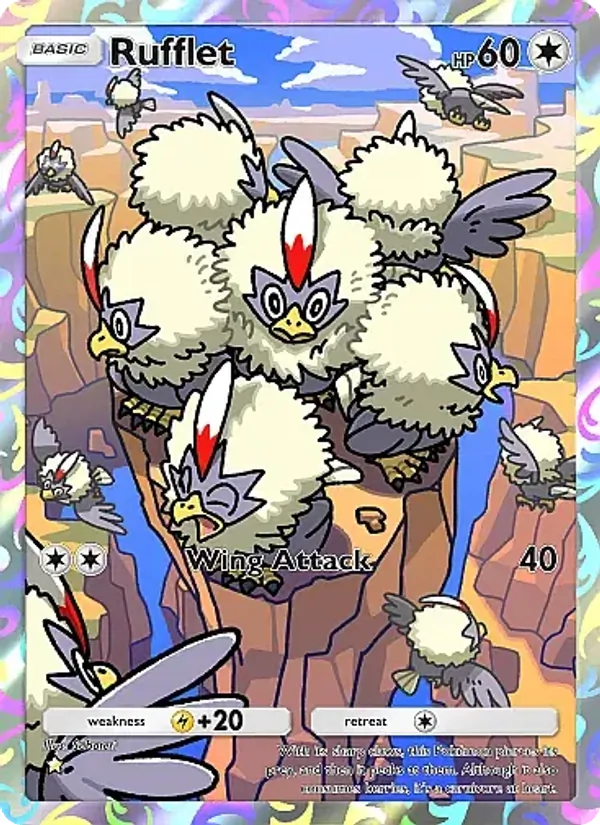 250 Rufflet – Mega Rising