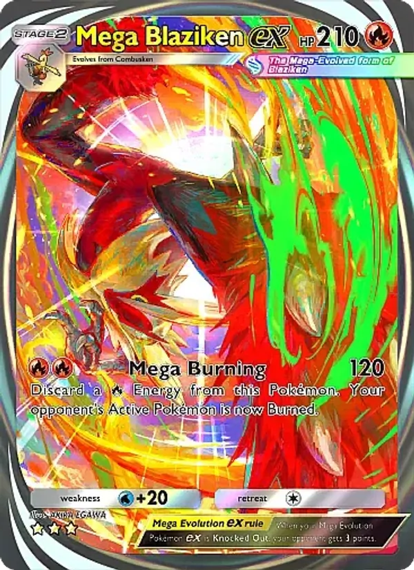 284 Mega Blaziken ex – Mega Rising