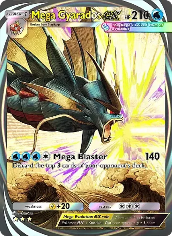 285 Mega Gyarados ex – Mega Rising