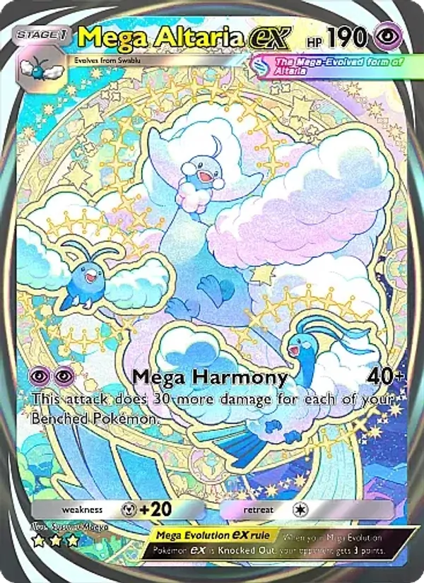 286 Mega Altaria ex – Mega Rising
