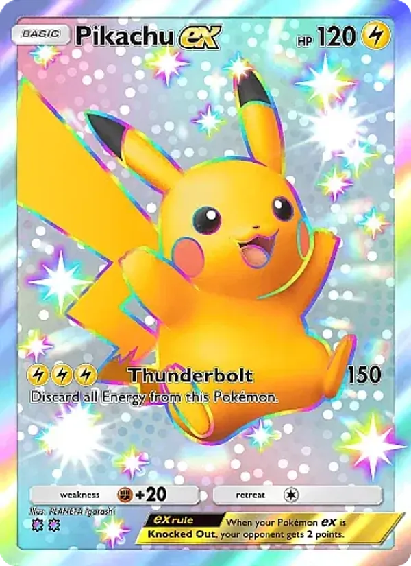 321 Pikachu ex – Mega Rising