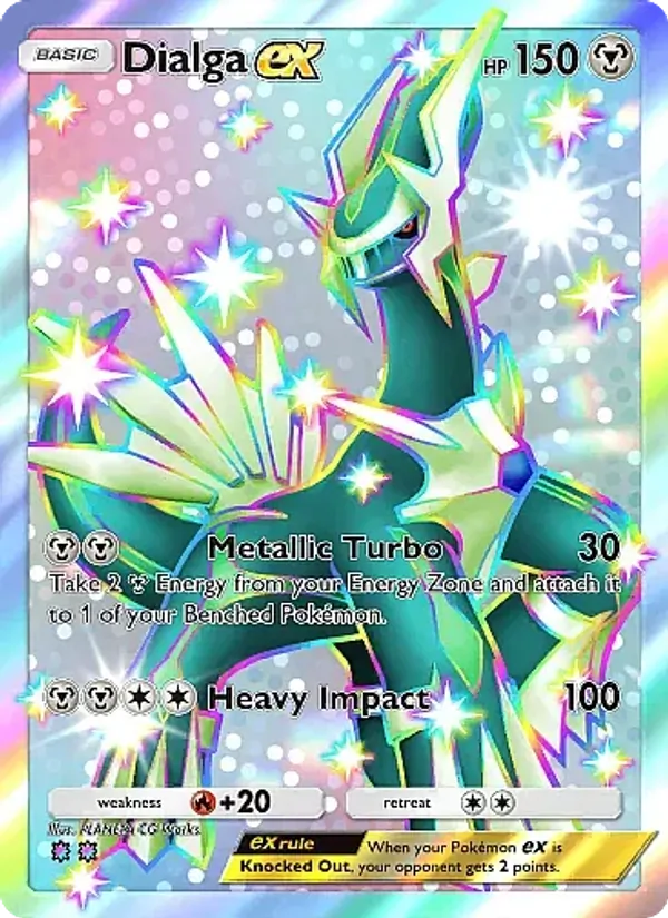 326 Dialga ex – Mega Rising