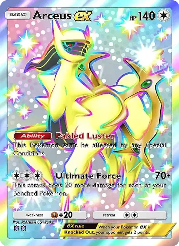 328 Arceus ex – Mega Rising