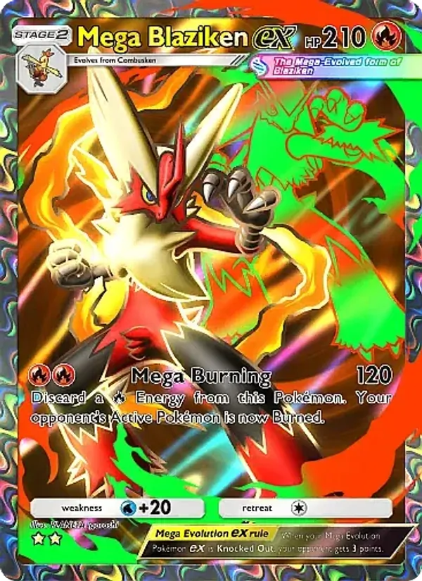 254 Mega Blaziken ex – Mega Rising