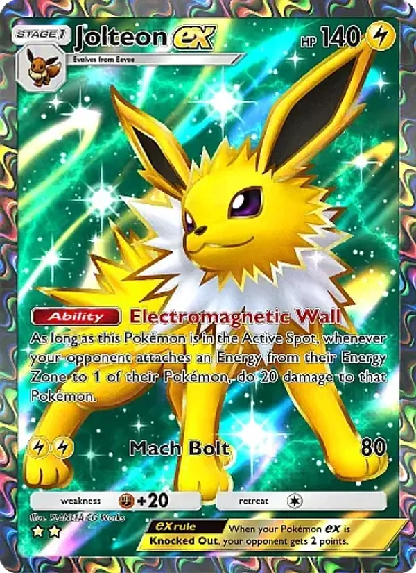 257 Jolteon ex – Mega Rising