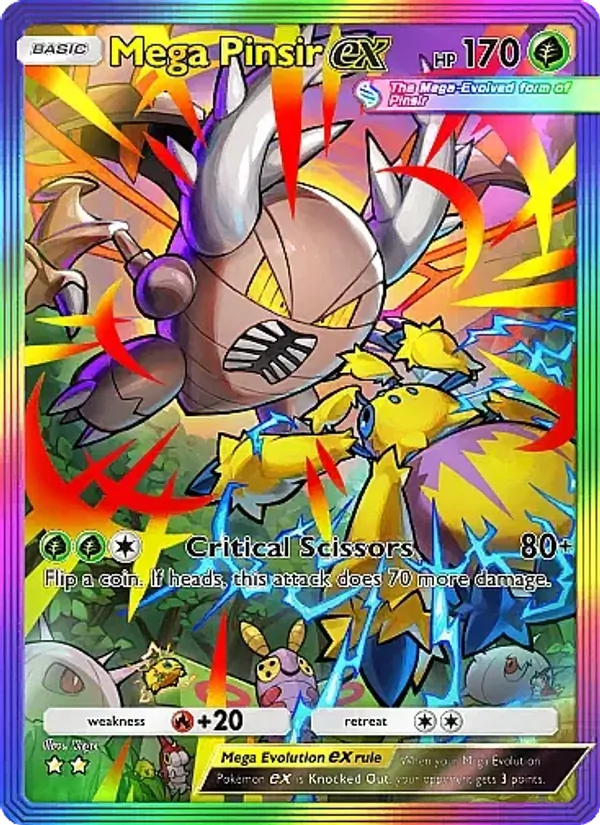272 Mega Pinsir ex – Mega Rising
