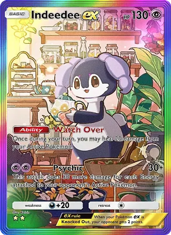 278 Indeedee ex – Mega Rising