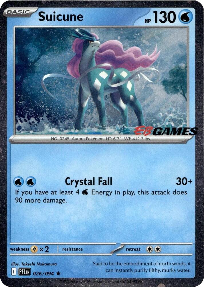 026-holo-ebgames Suicune (EB Games stamp) – Phantasmal Flames