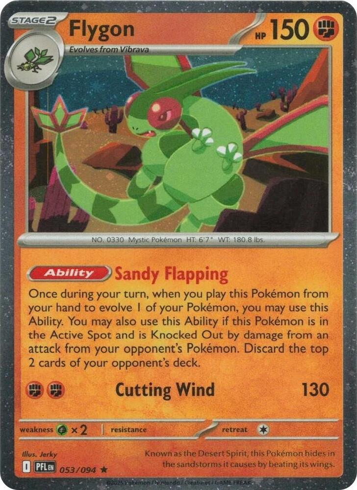 053-holo-cosmos Flygon (Cosmos Holo) – Phantasmal Flames