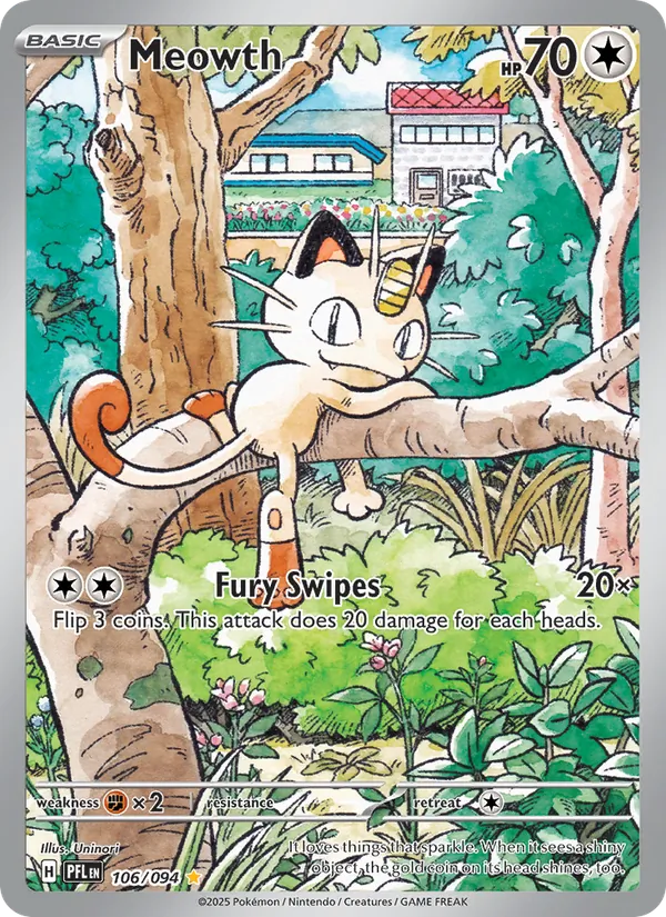 106 Meowth – Phantasmal Flames
