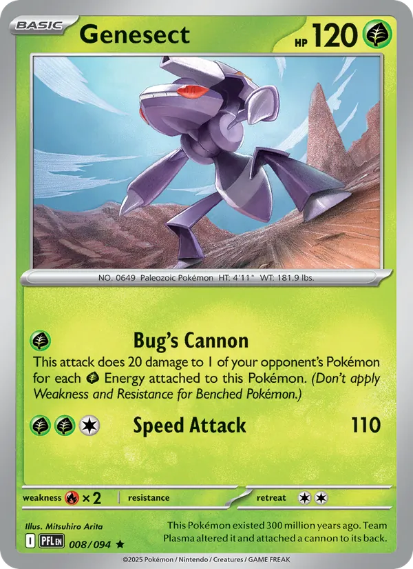 008 Genesect – Phantasmal Flames
