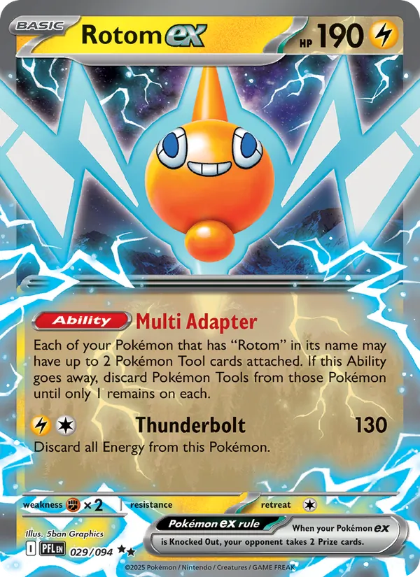 029 Rotom ex – Phantasmal Flames