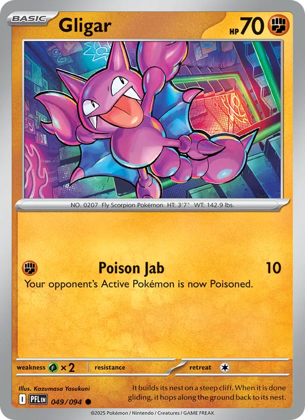 049 Gligar – Phantasmal Flames