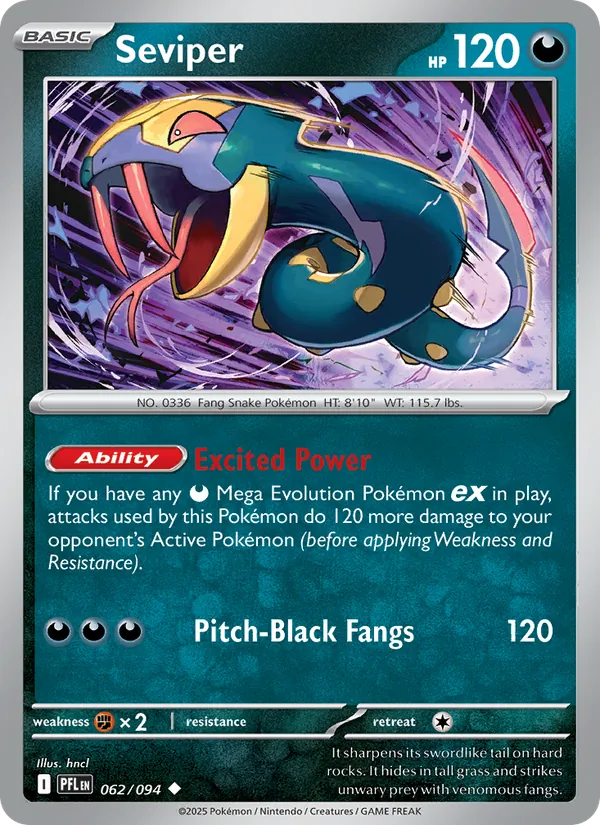 062 Seviper – Phantasmal Flames