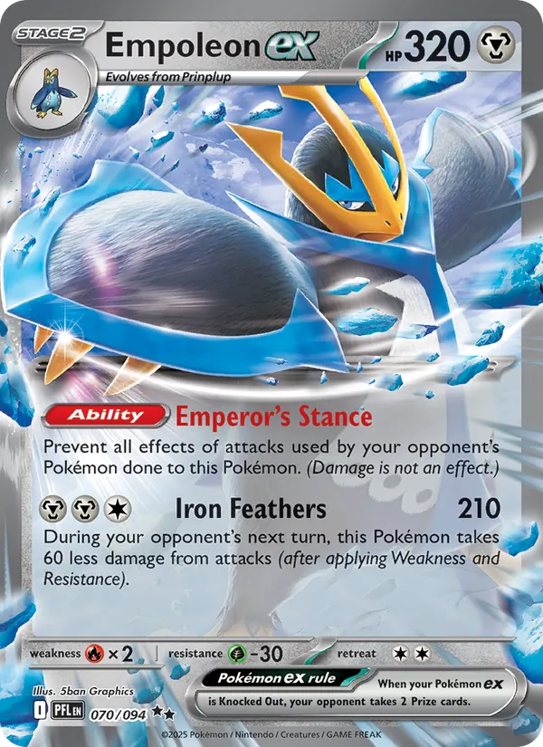 070 Empoleon ex – Phantasmal Flames