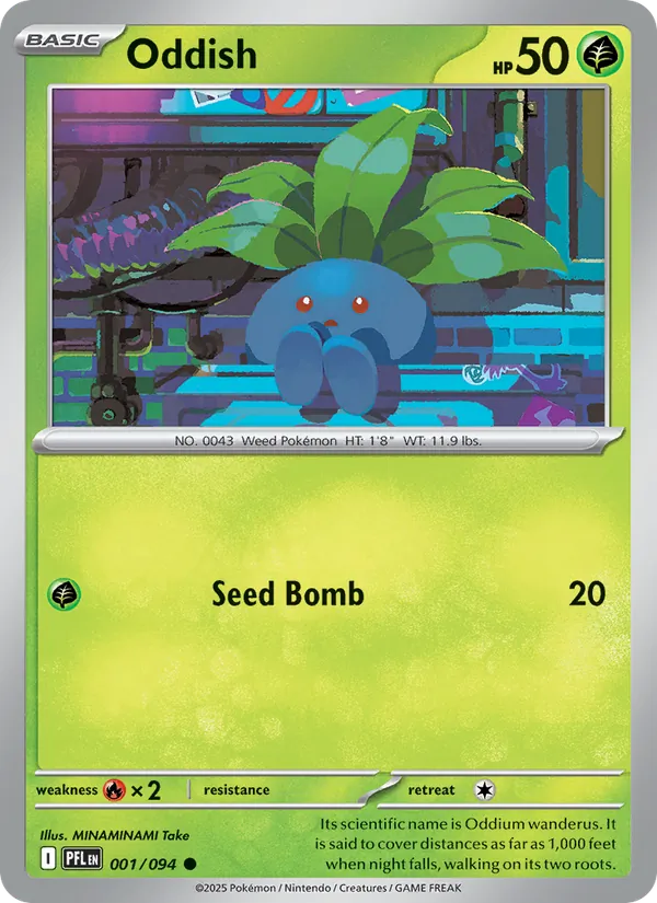 001-RH Oddish – Phantasmal Flames