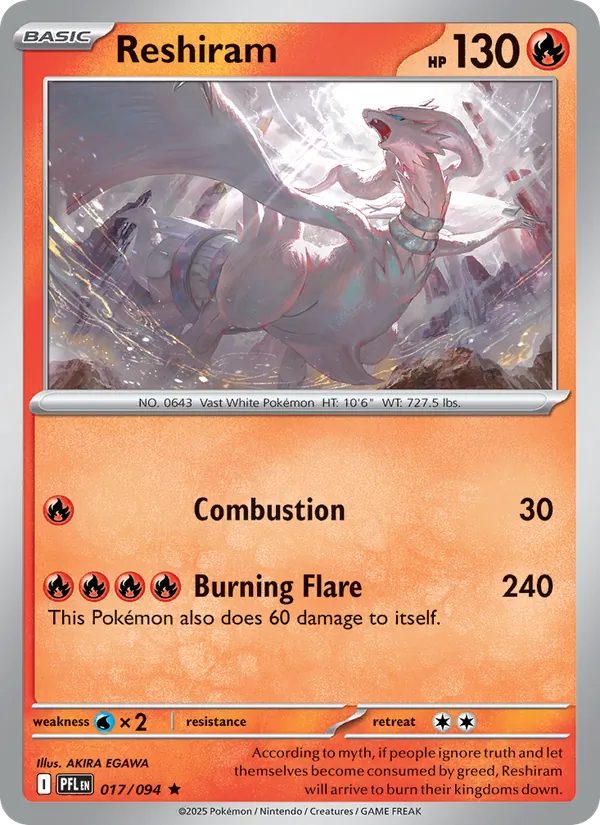 017-RH Reshiram – Phantasmal Flames