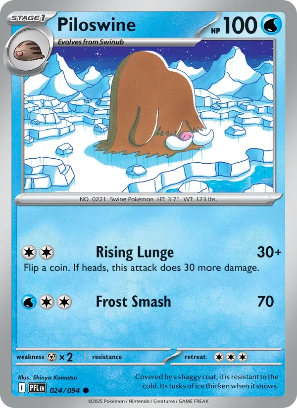 024-RH Piloswine – Phantasmal Flames
