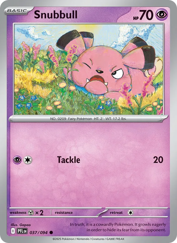 037-RH Snubbull – Phantasmal Flames